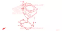 CYLINDRE pour Honda PIONEER 520 M2 de 2022