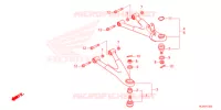 TRIANGLES AVANT pour Honda PIONEER 520 M2 de 2022