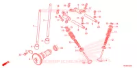 ARBRE A CAMES   SOUPAPE pour Honda FOURTRAX 420 RANCHER 4X4 AT DCT EPS de 2022