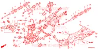 CADRE pour Honda FOURTRAX 420 RANCHER 4X4 AT DCT EPS de 2022