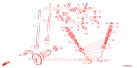 ARBRE A CAMES   SOUPAPE pour Honda FOURTRAX 420 RANCHER 4X4 AT DCT EPS de 2022