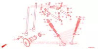 ARBRE A CAMES   SOUPAPE pour Honda FOURTRAX 420 RANCHER 4X4 AT DCT EPS de 2022