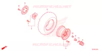 ROUE AVANT pour Honda FOURTRAX 420 RANCHER 4X4 AT DCT EPS de 2022