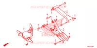 BRAS ARRIERE pour Honda FOURTRAX 420 RANCHER 4X4 AT DCT IRS de 2022