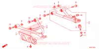 TRIANGLES AVANT pour Honda FOURTRAX 420 RANCHER 4X4 AT DCT IRS de 2022