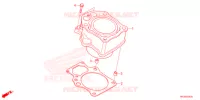 CYLINDRE pour Honda FOURTRAX 420 RANCHER 4X4 ES de 2022