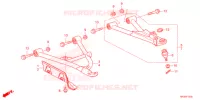 TRIANGLES AVANT pour Honda FOURTRAX 420 RANCHER 4X4 ES de 2022