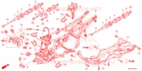 CADRE pour Honda FOURTRAX 420 RANCHER 4X4 ES de 2022