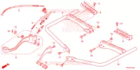 PEDALE   REPOSE PIED pour Honda FOURTRAX 420 RANCHER 4X4 ES de 2022