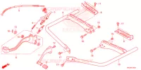 PEDALE   REPOSE PIED pour Honda FOURTRAX 420 RANCHER 2X4 Electric Shift de 2022
