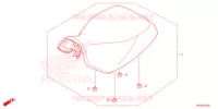 SELLE pour Honda FOURTRAX 420 RANCHER 2X4 Electric Shift de 2022