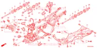 CADRE pour Honda FOURTRAX 420 RANCHER 2X4 BASE de 2022
