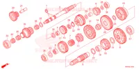 BOITE DE VITESSES pour Honda FOURTRAX 520 RUBICON 4X4 AT DCT de 2022