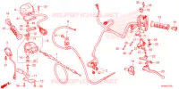 COMMODO   LEVIER   CABLE pour Honda FOURTRAX 520 RUBICON 4X4 AT DCT de 2022