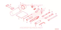 OUTIL pour Honda FOURTRAX 520 RUBICON 4X4 AT DCT de 2022