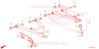 TRIANGLES AVANT pour Honda FOURTRAX 520 RUBICON 4X4 AT DCT de 2022