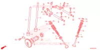 ARBRE A CAMES   SOUPAPE pour Honda FOURTRAX 520 FOREMAN RUBICON 4X4 AT DCT EPS de 2022