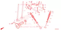 ARBRE A CAMES   SOUPAPE pour Honda FOURTRAX 520 FOREMAN RUBICON 4X4 AT DCT EPS DELUXE de 2022