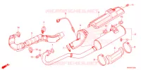 SILENCIEUX D'ECHAPPEMENT pour Honda FOURTRAX 520 FOREMAN RUBICON 4X4 AT DCT EPS DELUXE de 2022