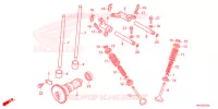 ARBRE A CAMES   SOUPAPE pour Honda FOURTRAX 520 FOREMAN 4X4 ES PS de 2022