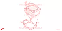 CYLINDRE pour Honda FOURTRAX 520 FOREMAN 4X4 ES PS de 2022