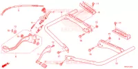 PEDALE   REPOSE PIED pour Honda FOURTRAX 520 FOREMAN 4X4 ES PS de 2022