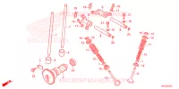 ARBRE A CAMES   SOUPAPE pour Honda FOURTRAX 520 FOREMAN 4X4 BASE de 2022