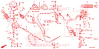 LEVIER DE GUIDON   CABLE   COMMODO pour Honda FOURTRAX 520 FOREMAN 4X4 BASE de 2022