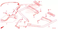 PEDALE   REPOSE PIED pour Honda FOURTRAX 520 FOREMAN 4X4 BASE de 2022