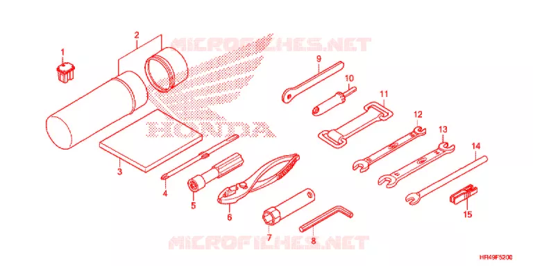 OUTIL Honda ATV 520 FOURTRAX 2021  TRX520FM2M