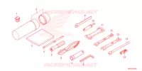 OUTIL pour Honda FOURTRAX 520 FOREMAN 4X4 EPS de 2022