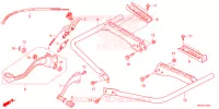 PEDALE   REPOSE PIED pour Honda FOURTRAX 520 FOREMAN 4X4 EPS de 2022