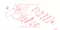 OUTIL pour Honda FOURTRAX 520 FOREMAN 4X4 EPS de 2022