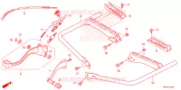 PEDALE   REPOSE PIED pour Honda FOURTRAX 520 FOREMAN 4X4 EPS de 2022
