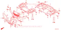 SUPPORT pour Honda FOURTRAX 520 FOREMAN 4X4 EPS de 2022