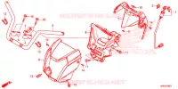 GUIDON pour Honda FOURTRAX 520 FOREMAN RUBICON 4X4 EPS de 2022
