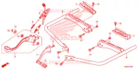 PEDALE   REPOSE PIED pour Honda FOURTRAX 520 FOREMAN RUBICON 4X4 EPS de 2022