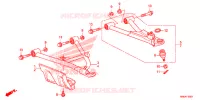 TRIANGLES AVANT pour Honda FOURTRAX 520 FOREMAN RUBICON 4X4 EPS de 2022
