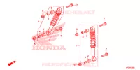 AMORTISSEUR AVANT pour Honda SPORTRAX TRX 90 de 2022