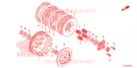 EMBRAYAGE pour Honda SPORTRAX TRX 90 de 2022