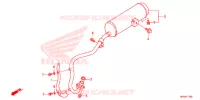 SILENCIEUX D'ECHAPPEMENT pour Honda SPORTRAX TRX 90 de 2022