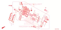 ETRIER DE FREIN ARRIERE pour Honda GL 1800 GOLD WING TOUR DCT, NAVI, AIRBAG de 2022