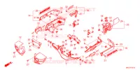 COUVERCLE DE MOTEUR pour Honda GL 1800 GOLD WING TOUR de 2022