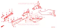 COUVERCLES LATERAUX pour Honda GL 1800 GOLD WING TOUR GS de 2022