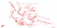 GUIDON   TE DE FOURCHE pour Honda GL 1800 GOLD WING TOUR GS de 2022