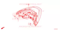FEUX ARRIERE pour Honda FORZA 350 VOICE CONTROL de 2022