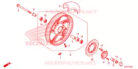 ROUE AVANT pour Honda SH 150 ABS de 2022