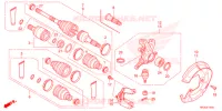 ARTICULATION AVANT / ARBRE DE COMMANDE  pour Honda FOURTRAX 420 RANCHER 4X4 Manual Shift de 2022