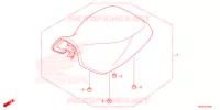 SELLE pour Honda FOURTRAX 420 RANCHER 4X4 Manual Shift de 2022