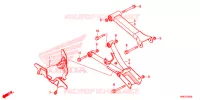 BRAS ARRIERE pour Honda FOURTRAX 520 FOREMAN RUBICON 4X4 AT DCT EPS de 2022